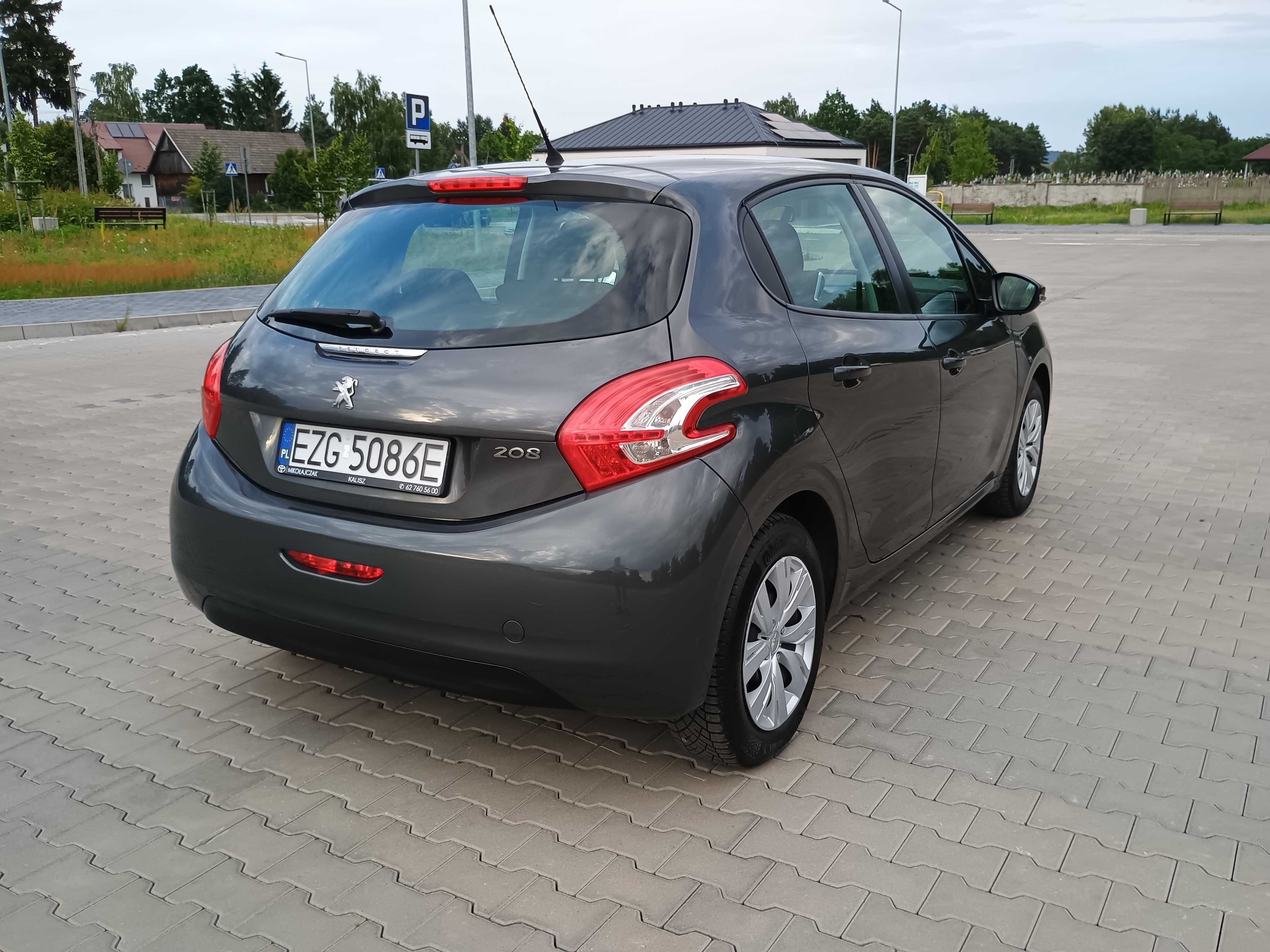 Peugeot 208 1.2 benzyna nowy rozrząd, tablet, salon PL