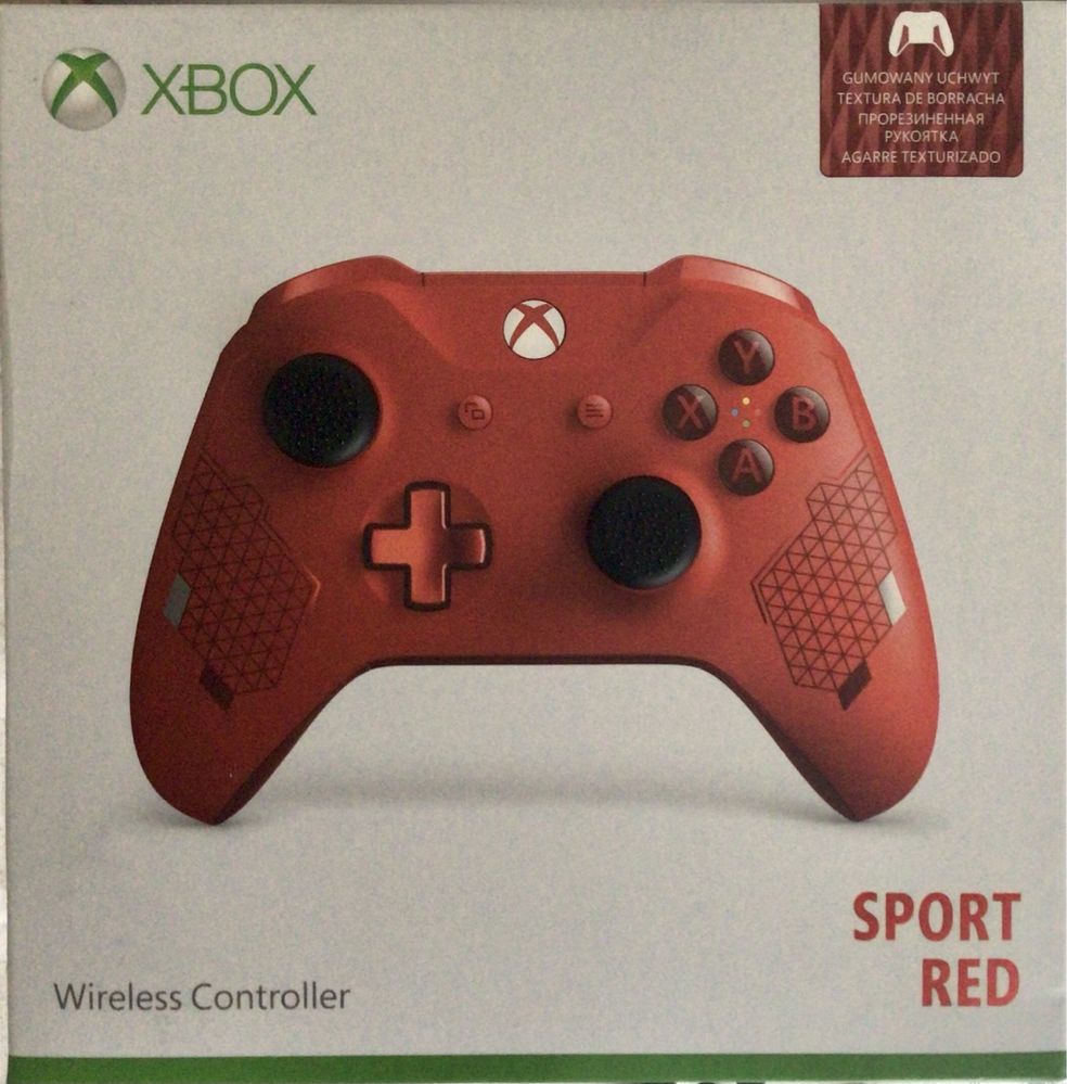 Comando Sem Fios - Edição Especial Sport Red - Xbox (Como Novo)