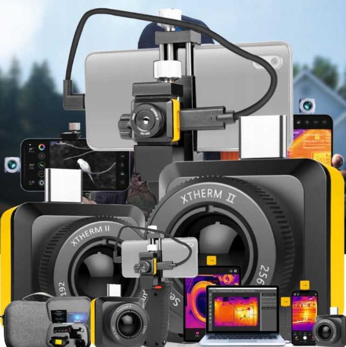Kamera termowizyjna Termowizja THERMAL MASTER T2S PRO Uchwyt + Etui