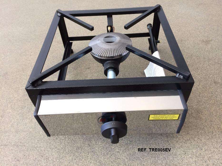fogareiro a gás, trempes bancada fogão industrial