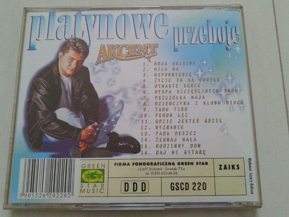 Akcent - Platynowe Przeboje CD