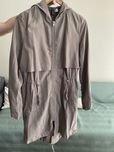 Trench H&M 36 S piekna zielen