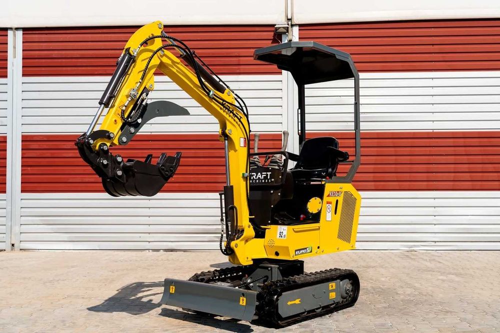 Minikoparka Kraft KE10-8 Katowice Bielsko Żywiec Tychy Rybnik Żory