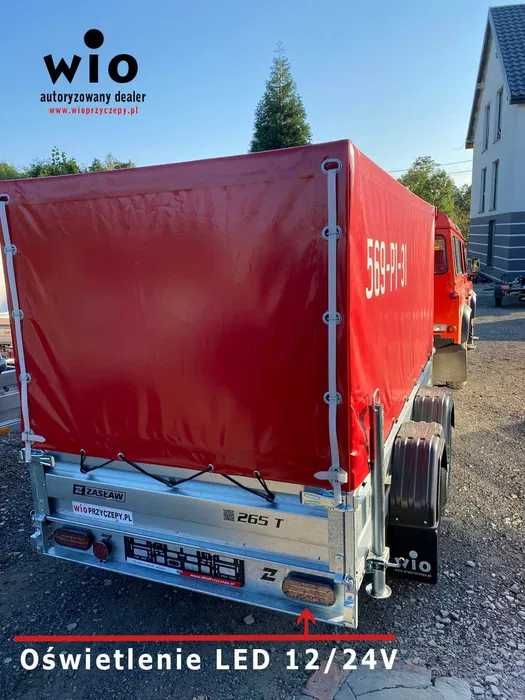 Przyczepa lekka ZASLAW 205SU PRO 750kg Gratis Dostepne 235SU 265SU