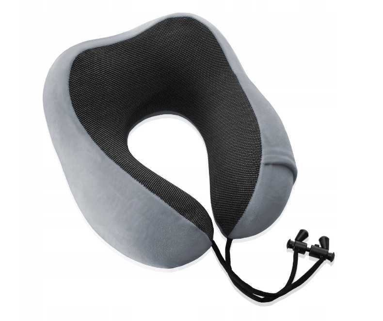 Poduszka podróżna BTP-01 J.SZARY DREAMY z pianką memory ttst1050