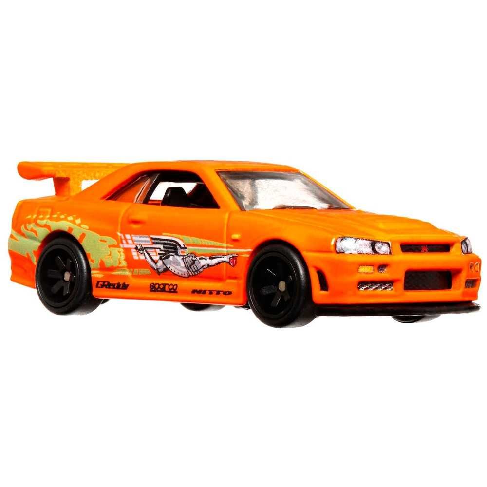 Nissan GT-R R34 Fast & Furious GTR Skyline Hot Wheels Premium