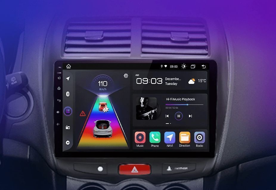 Radio Android Mitsubishi ASX 2010 - 2016 | V1 Plus 2GB + 32GB