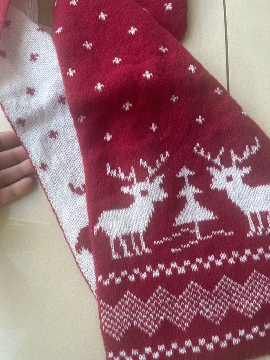 Nowy szal swiateczny prezent