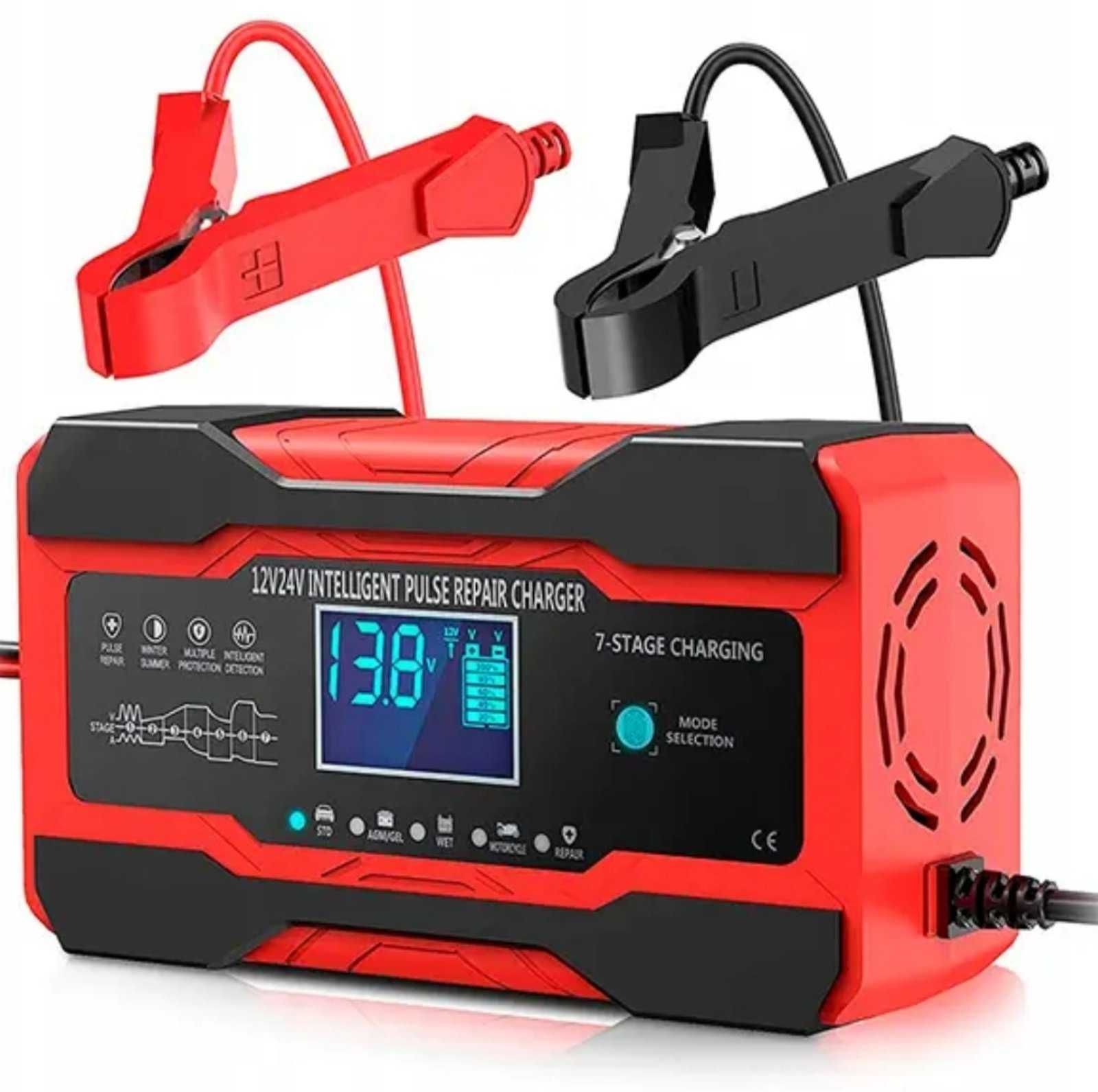 Зарядка импульсная RJTianye 10A, 12/24 V для акумулятора