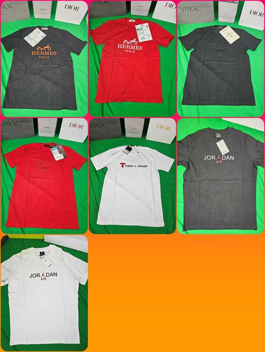 Koszulka męska t-shirt tommy hilfiger koszulki męskie różne outlet