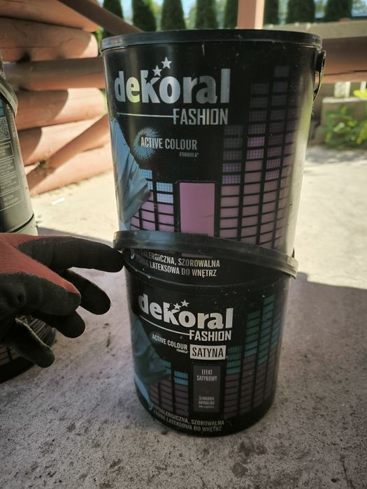 Dekoral ,4 farby 4 x 1l widoczne na zdjęciach