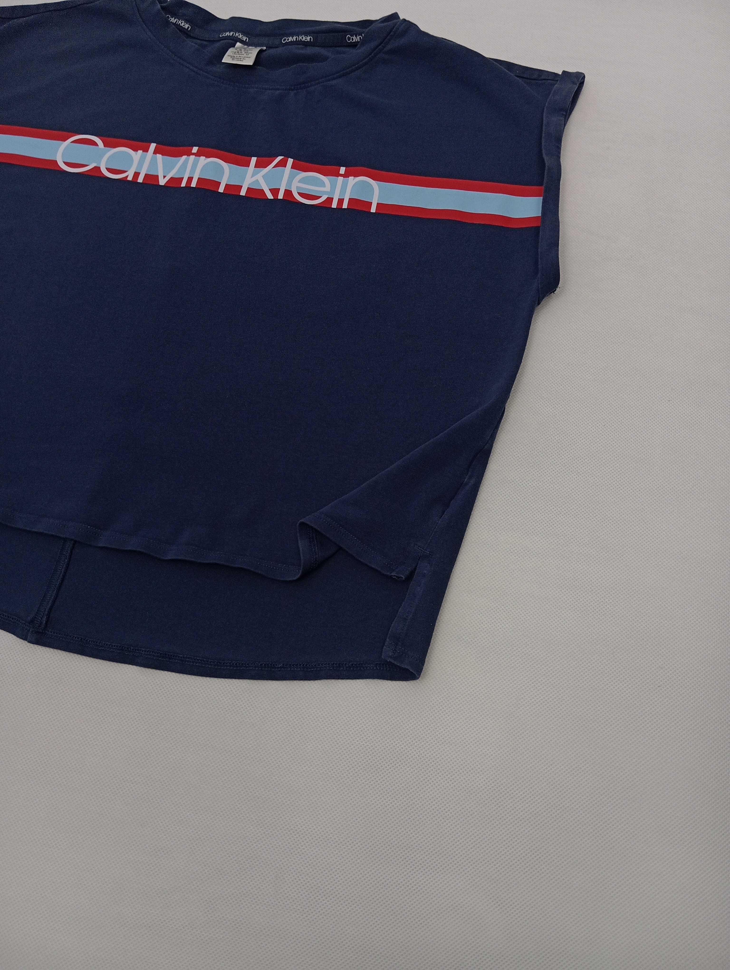 Damska koszulka crop top Calvin Klein S