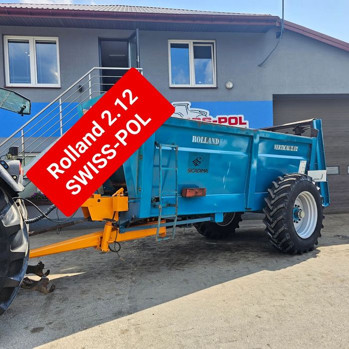 Joskin Rolland VERTICAL 2.12 Rozrzutnik Obornika  VERTICAL 2.16 VERTICAL 2.9 Sodimac Rafal 900  Posiadamy Transport Zobacz Film