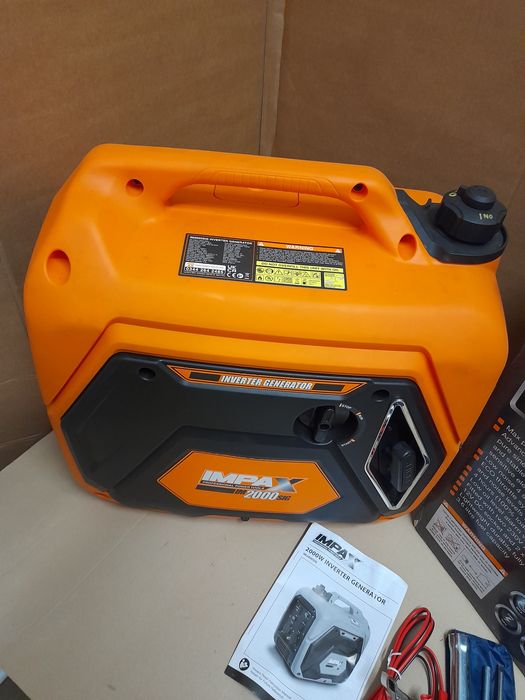Impax 2kW 2000W Cichy Agregat Generator Prądotwórczy Jak Nowy
