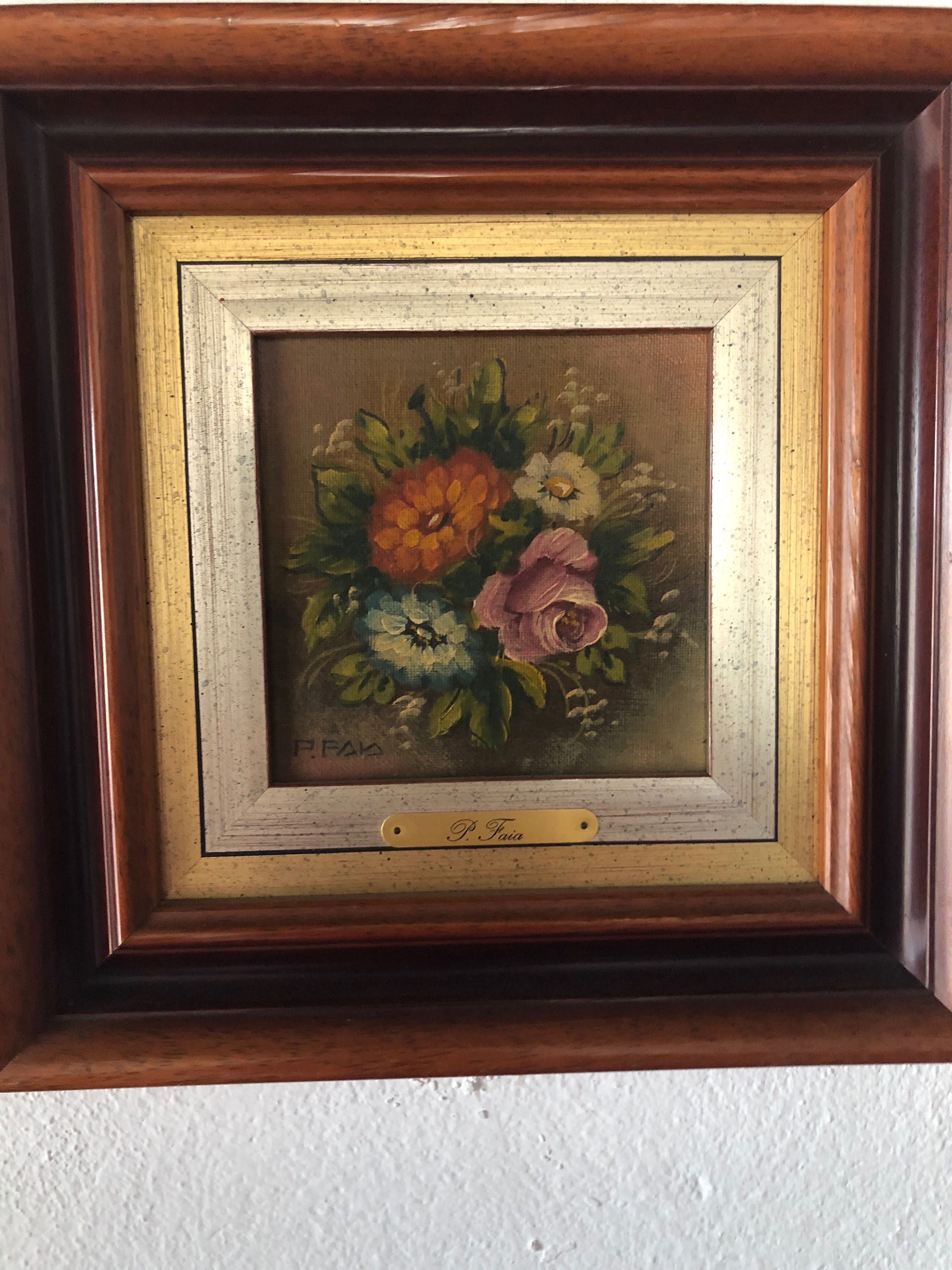 Quadros com flores