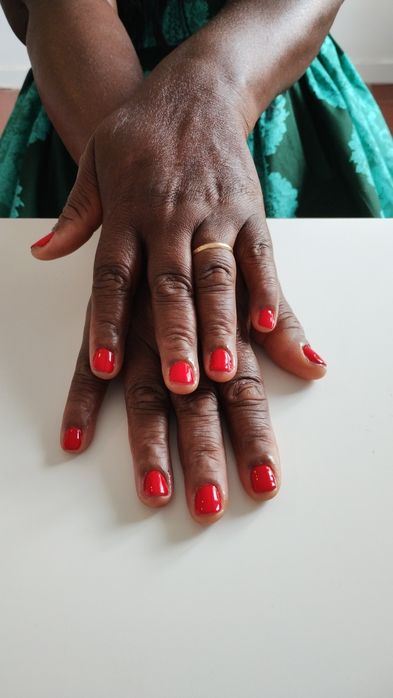 Gelinho e banho de gel