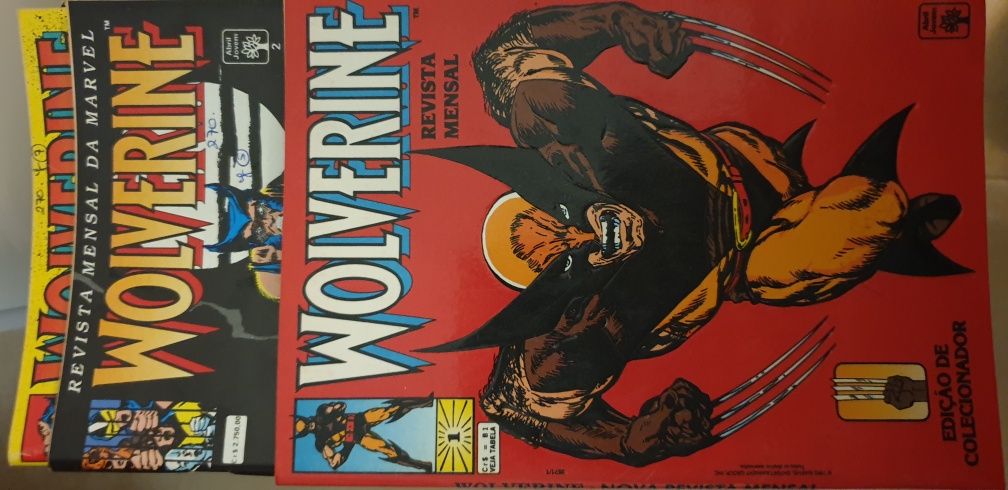 Coleção marvel completa do Wolverine