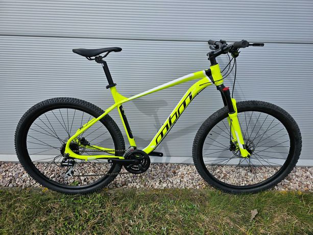 Okazja! Tani rower górski MTB MBM QUARX 29'' neon rozmiar 53/21 48/19