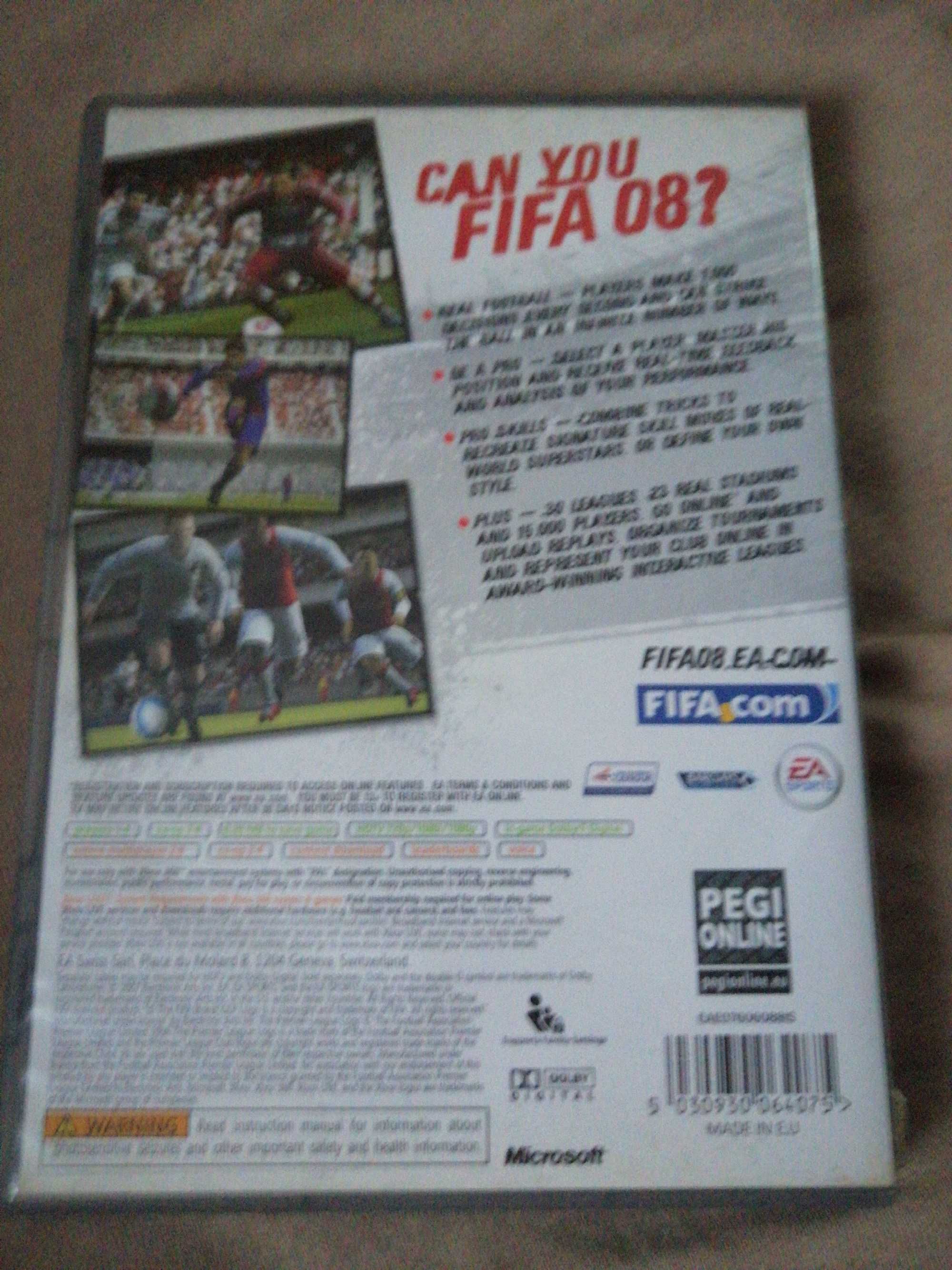 Fifa 08 na xboxa 360