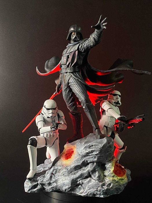 Дарт Вейдер / Star Wars / ручна розфарбовка / фотополімерний друк