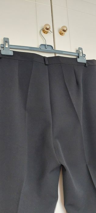 Calças Pinças Senhora Pretas Tam52 NOVAS