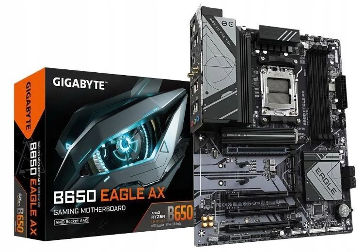 Płyta główna Gigabyte B650 EAGLE AXII box gwarancja nr. 3086