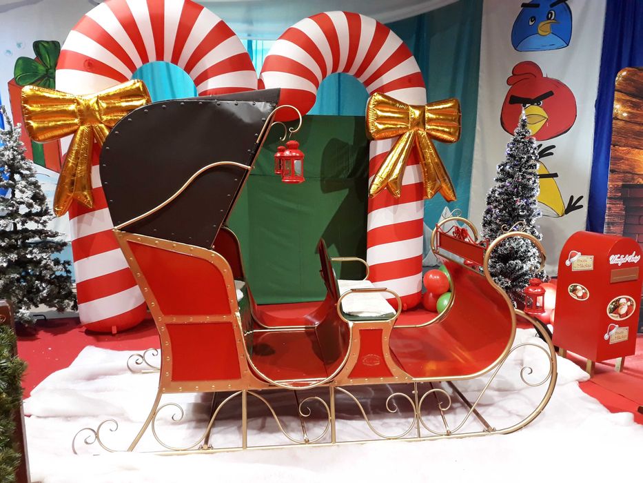 Imprezy z Mikołajem, zimowe dekoracje, dmuchańce, animacje, snowtubing