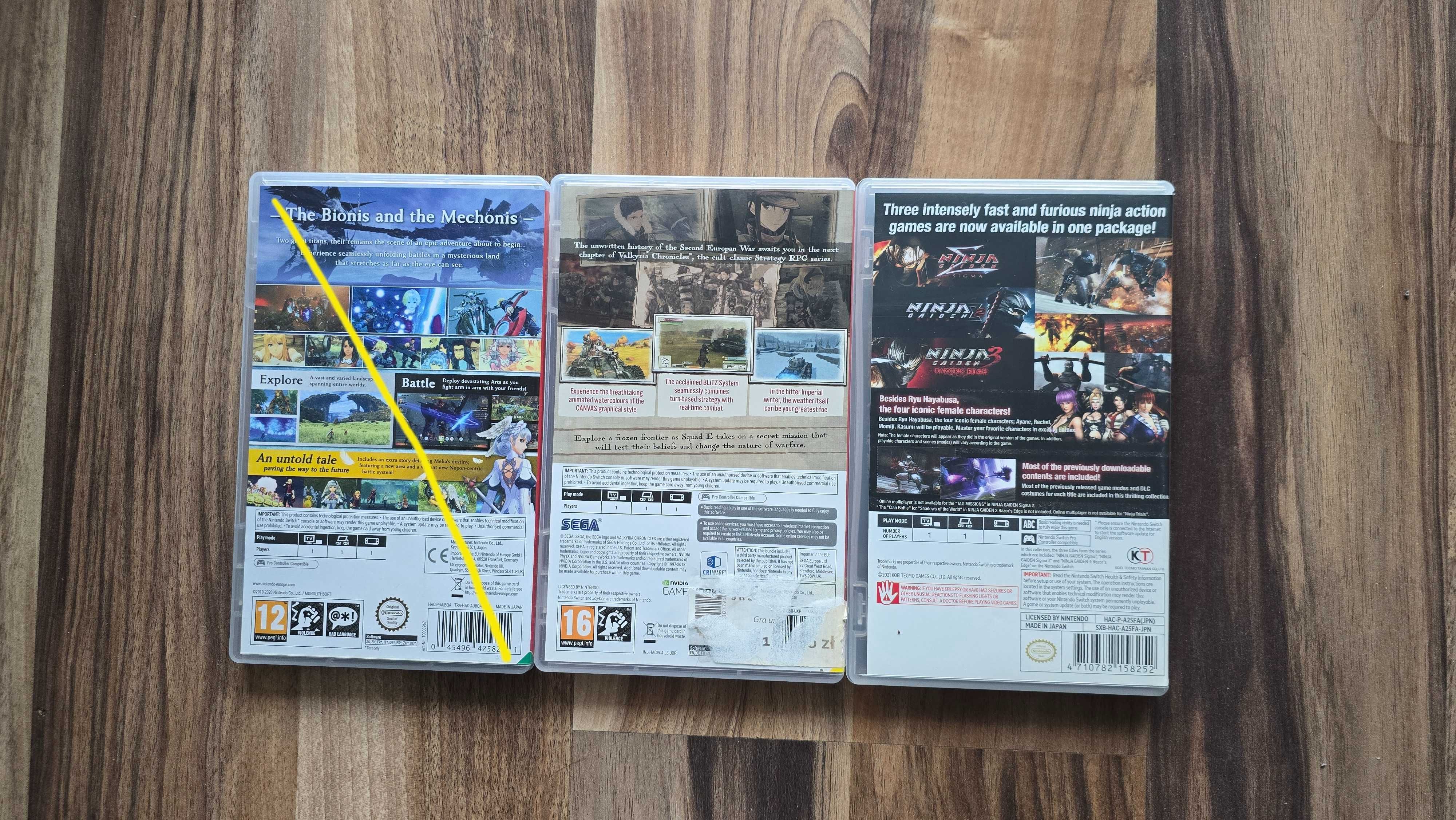 Nintendo Switch gry