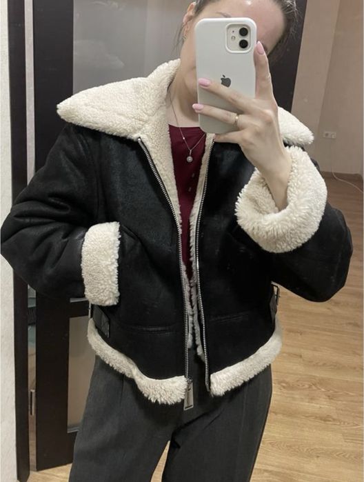 Вкорочена дублянка MANGO