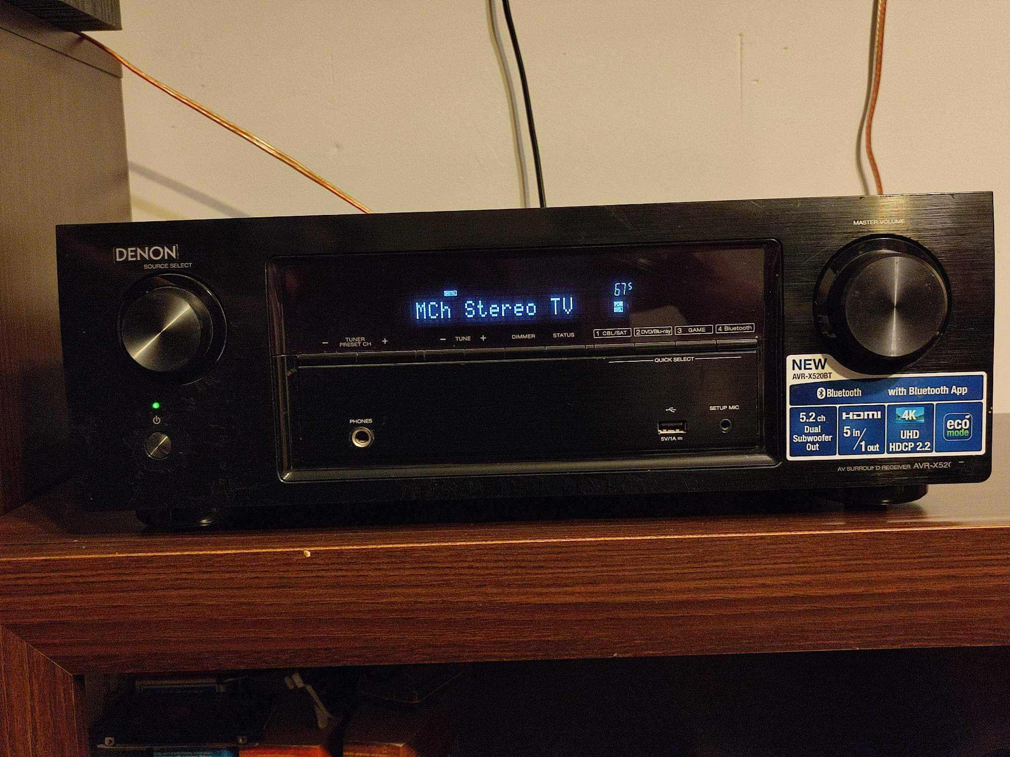 Denon AVR-X 520BT ( uszkodzony)