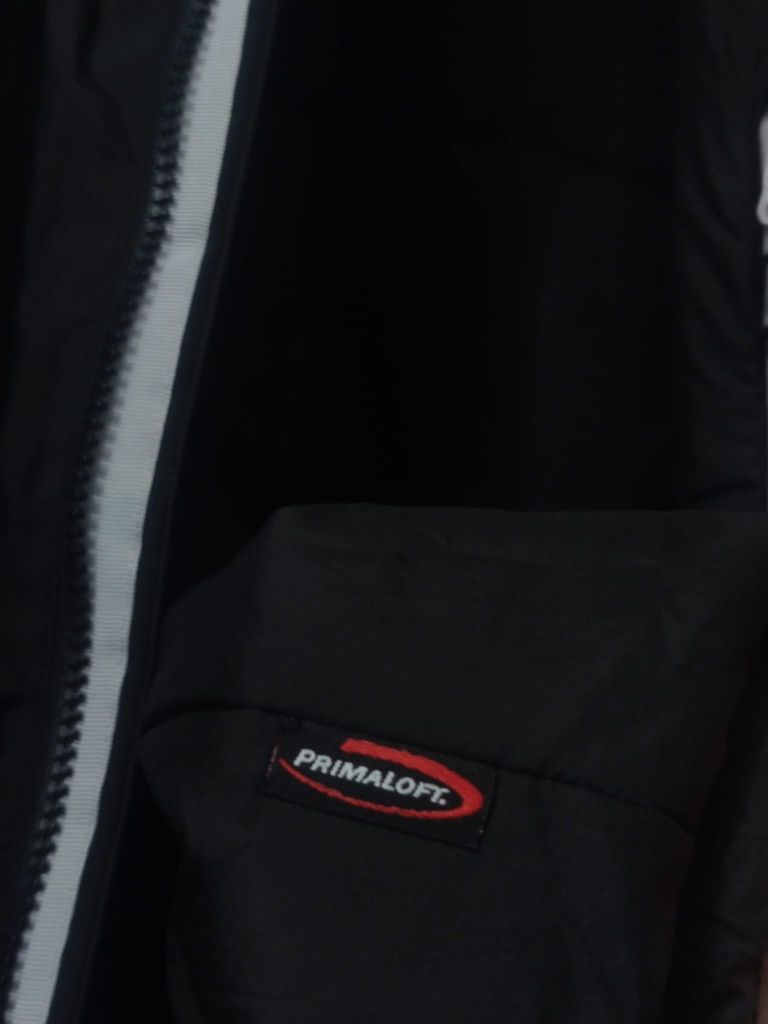 Kurtka Primaloft XL L Porshe Germany jacket puchowa czarna zasuwana ro