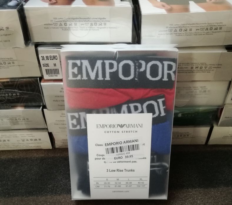 Bokserki Męskie 3-pack BAWEŁNA