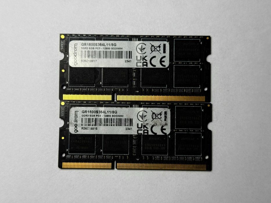 Pamięć RAM GoodRAM GR1600S364L11/8G 8 GB DDR3 SODIMM