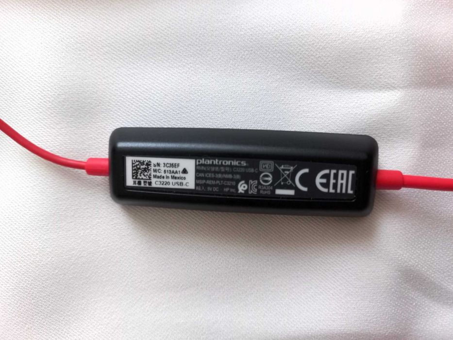 Słuchawki HP Poly Blackwire 3220