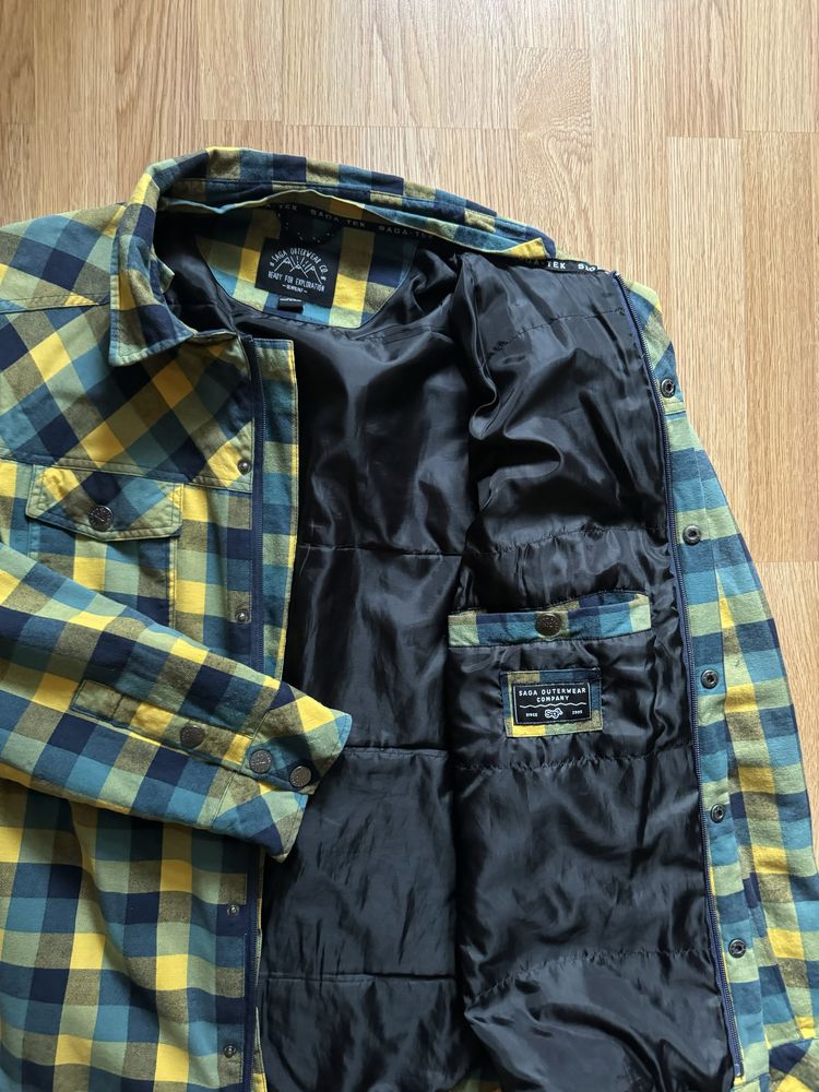 Утепленная куртка рубашка коач Saga Workwear Jacket