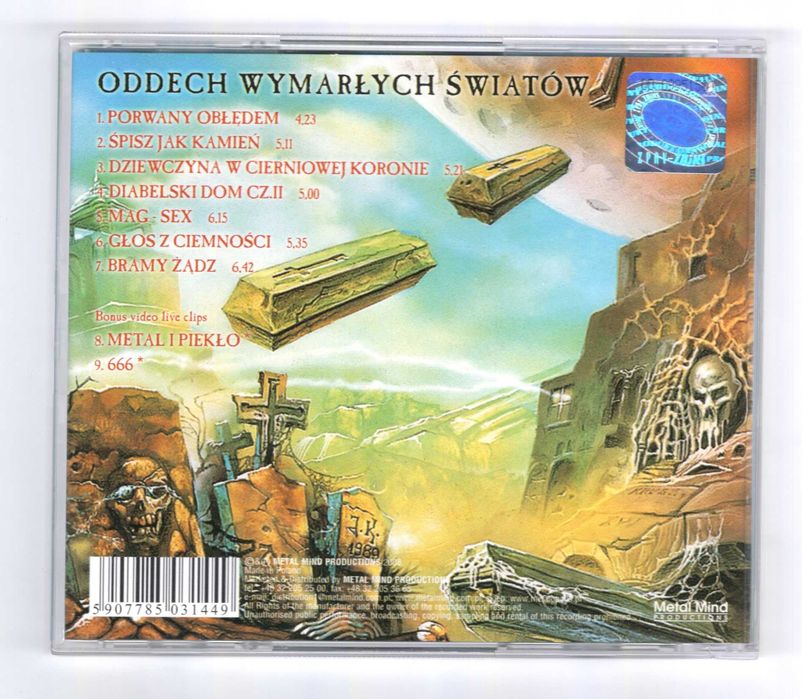 KAT - Oddech + 38 Minutes Metal Box (2xCD) Kostrzewski Loth Autografy