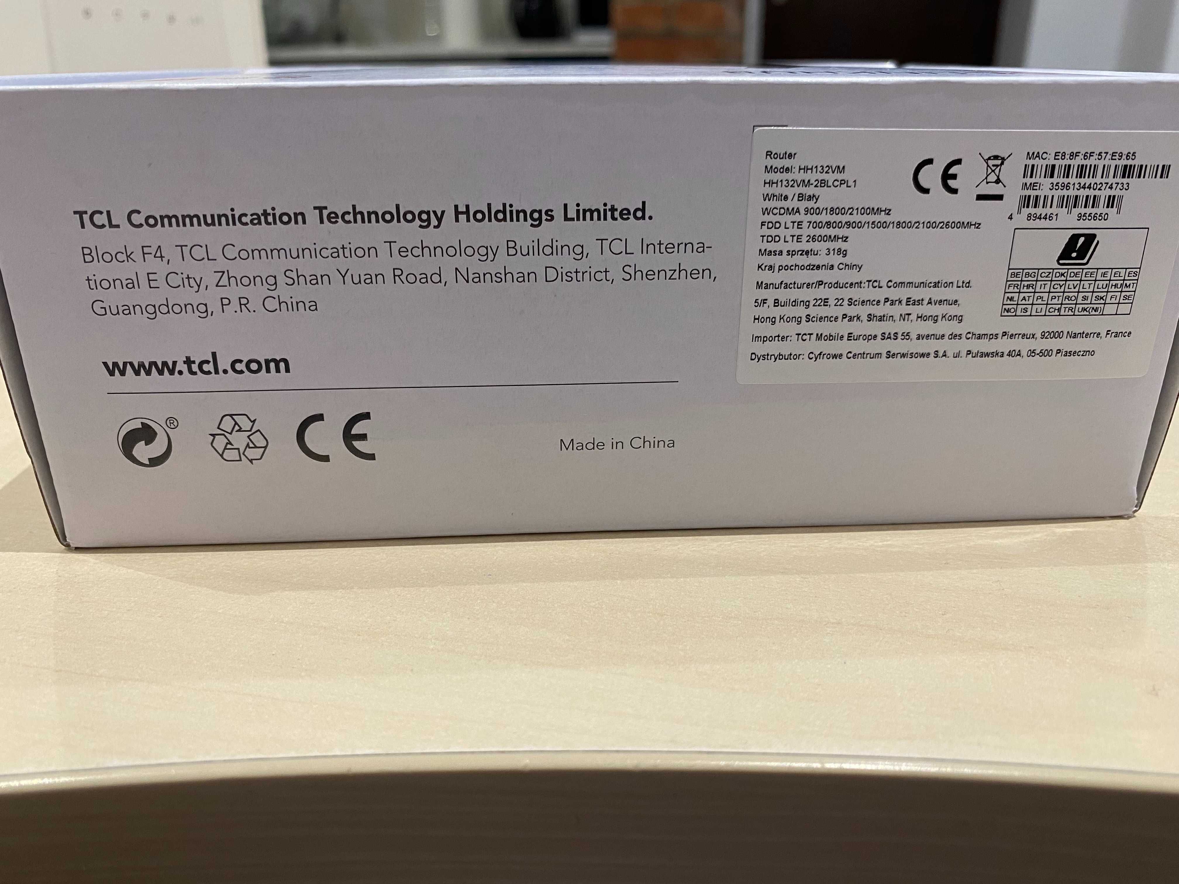 Nowy! Router TCL Linkhub