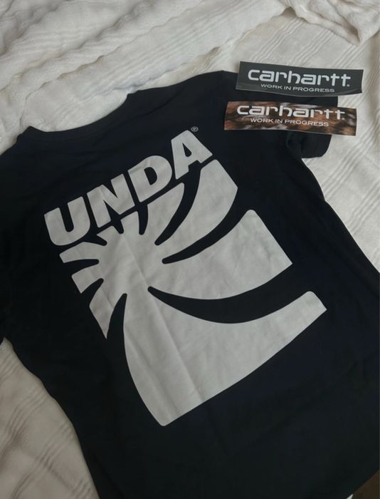 nowa koszulka czarna unda tshirt meski L