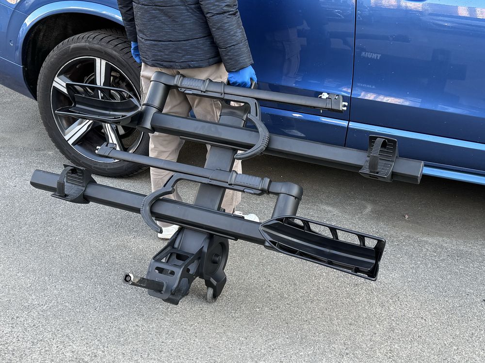 б/У як нове велокріплення Thule T2 Pro XTR на фаркоп USA квадрат