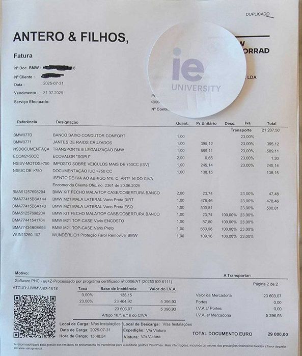 Motorcycled BMW 1300 GS à Venda