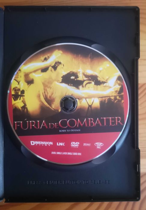 DVD "Fúria de Combater" de Jet Li