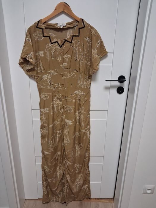 &Other Stories kombinezon piaskowy damski L