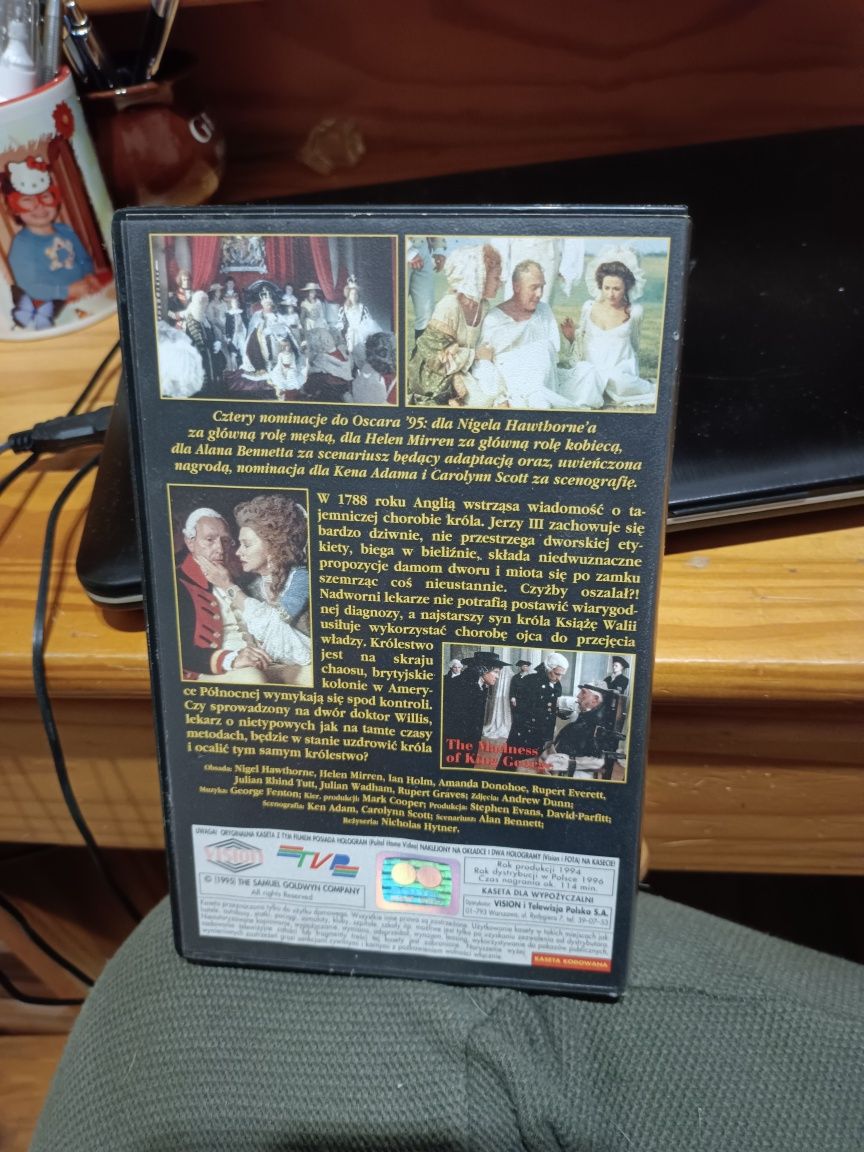 Szaleństwo Króla Jerzego VHS