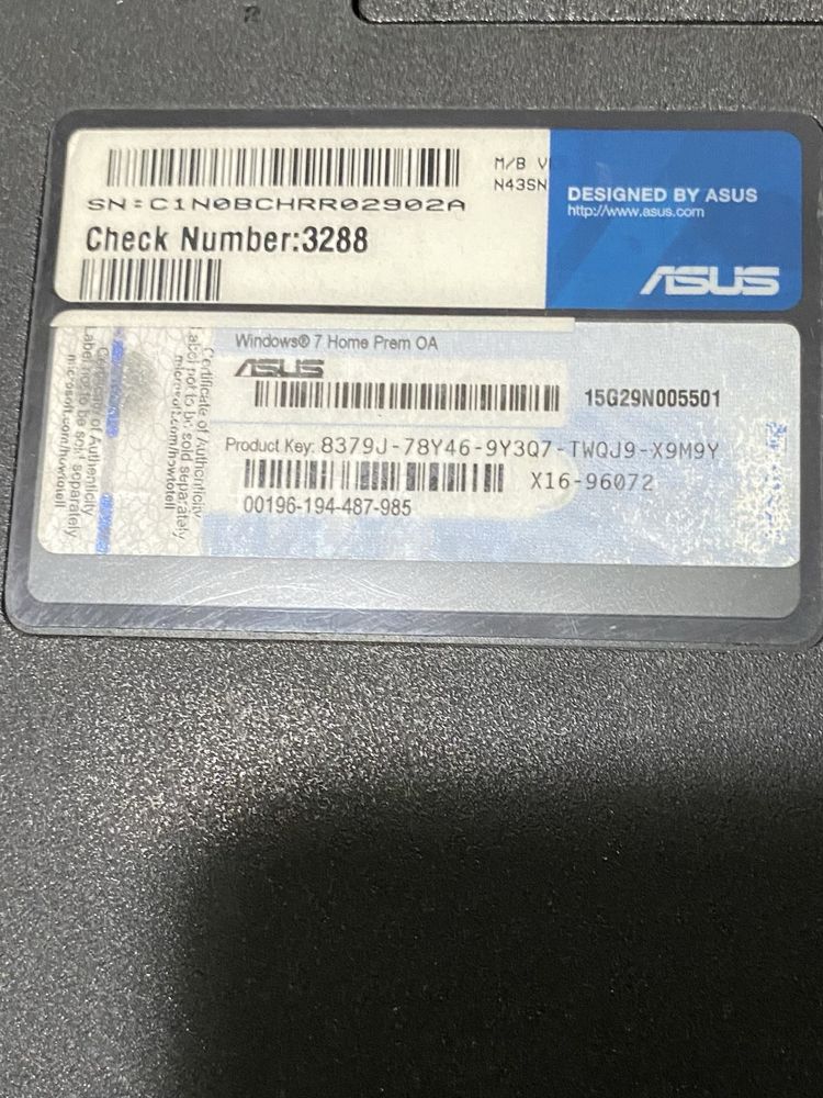 ноутбук Asus N43S 14"/i5-2/GT550m-1Gb/4GB RAM/500GB HDD! Артикул n702