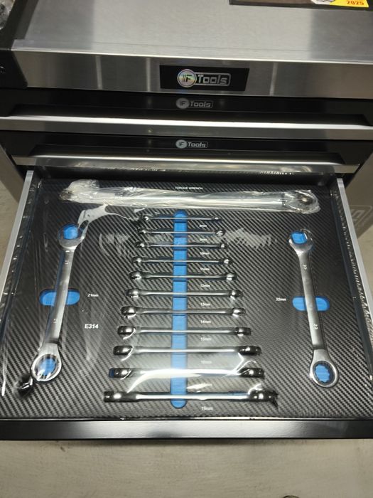 Carrinho de Ferramentas 7/7 gavetas completas FTools profissional