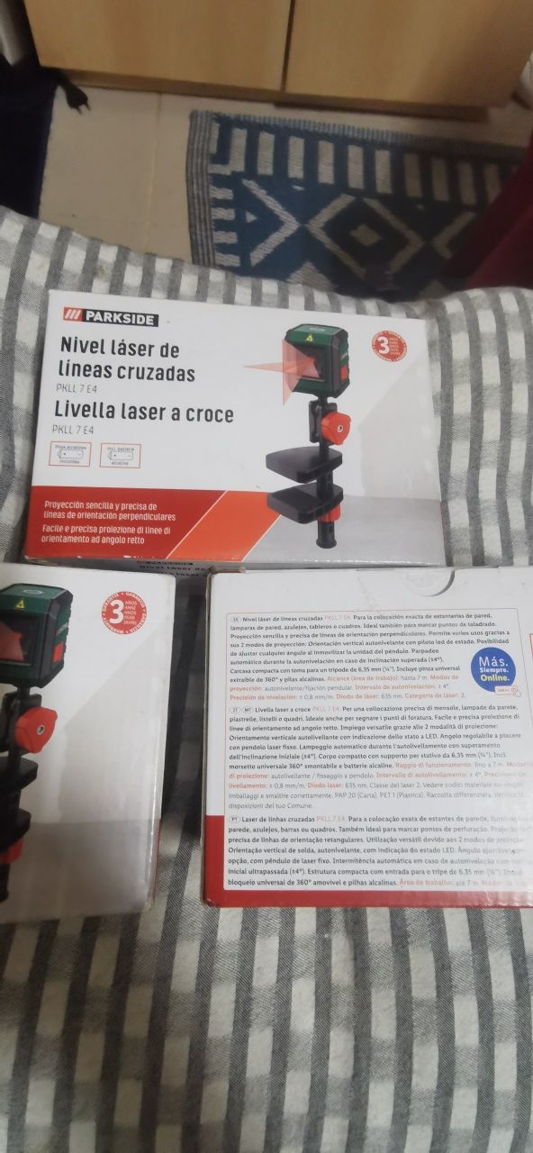 Vendo nível de laser