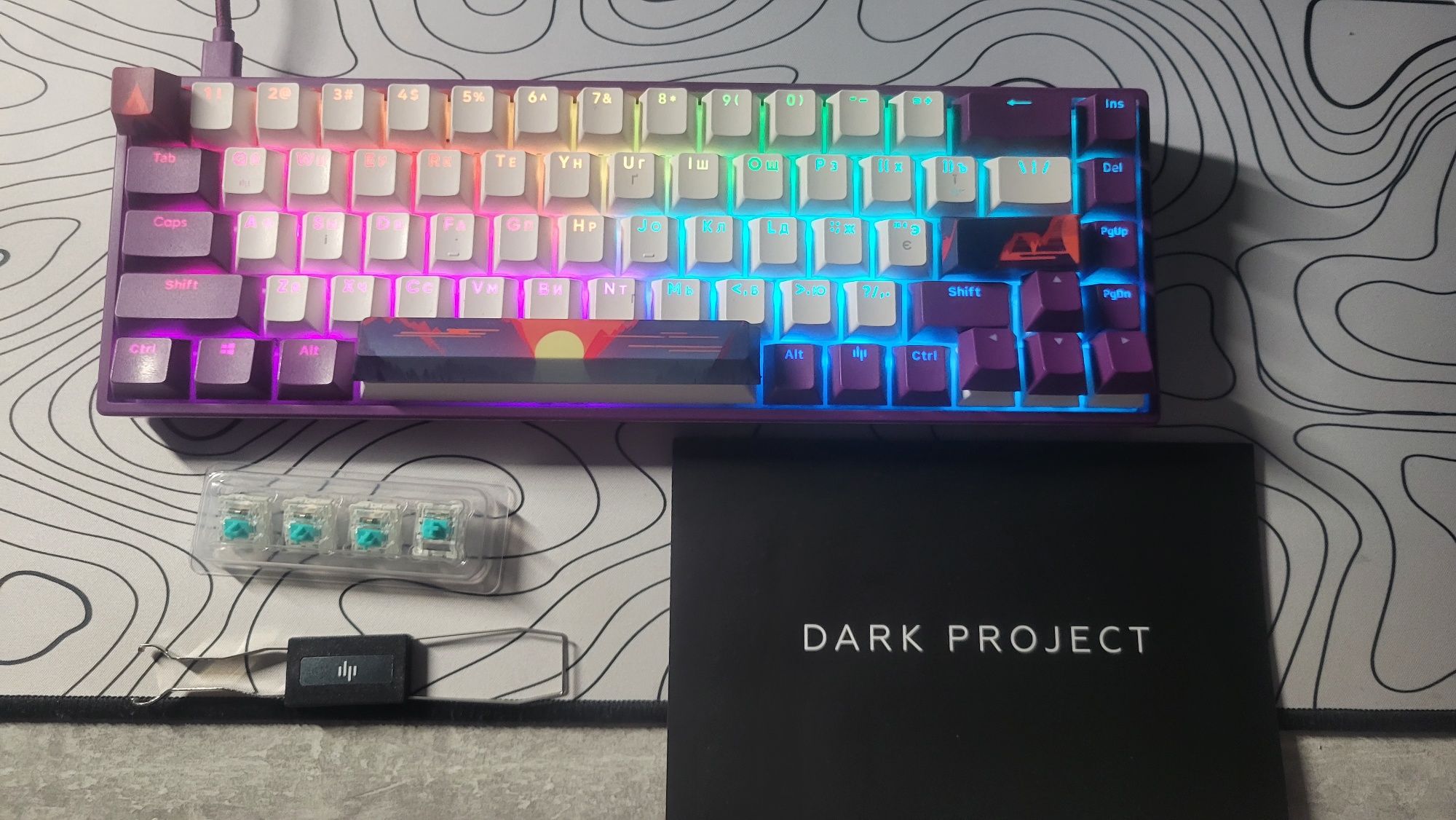 клавиатура dark project kd68b