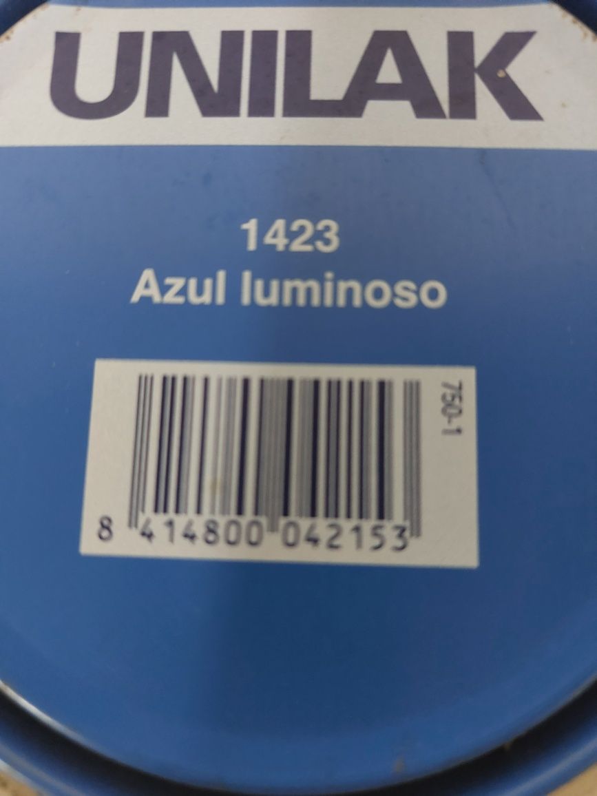 Tinta esmalte Azul Luminoso 0.75L