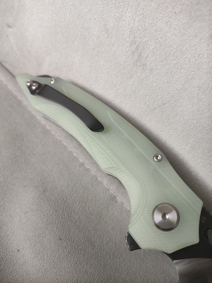 Nóż EDC Nóż Składany Bestech Ornetta Jade G10