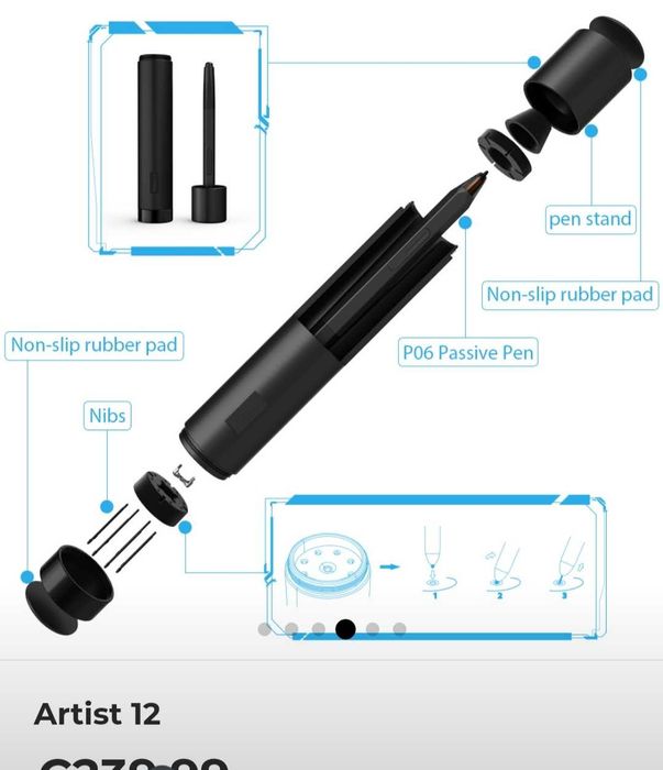 Tablet tela gráfica